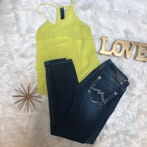 Womens Miss Me Skinny Jeams